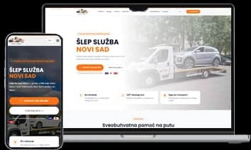 Šlep služba Leven — Website Šlep služba Leven — Website